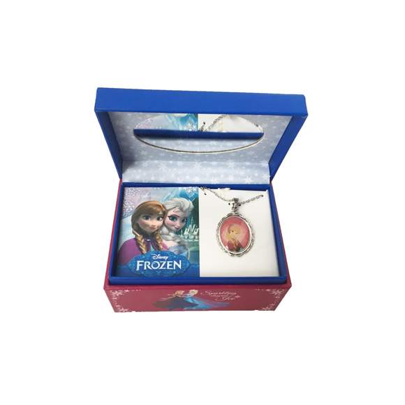 Disney Frozen Ana Pendant Necklace Gift Box - Picture 1 of 1